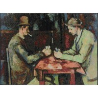 Gobelín TapisserieLes joueurs de cartes, Cezanne Gobelín TapisserieLes joueurs de cartes, Cezanne